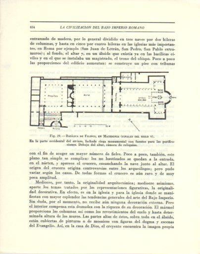 LAMINA V47875: Planta de la Basilica de Filipos en Macedonia