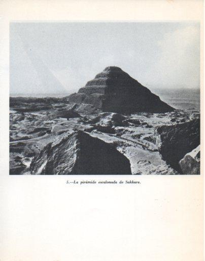 LAMINA V47885: Piramide escalonada de Sakkara