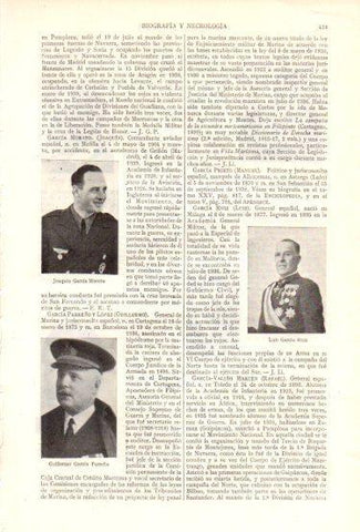 LAMINA V48011: J. Garcia Morato, Guillermo Garcia Parreño y L. Garcia Ruiz