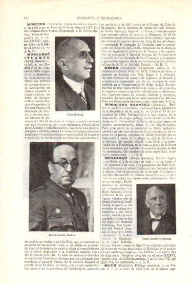 LAMINA V48010: Luis Mortara, Jose Moscardo y Jorge A. Moynihan