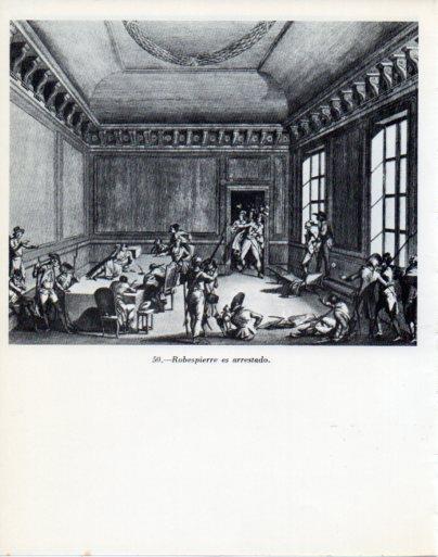 LAMINA V47974: Robespierre es arrestado