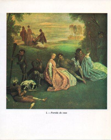 LAMINA V47937: Partida de caza