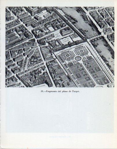 LAMINA V47969: Fragmento del plano de Turgot