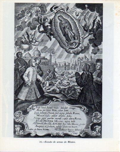 LAMINA V47966: Escudo de Armas de Mexico