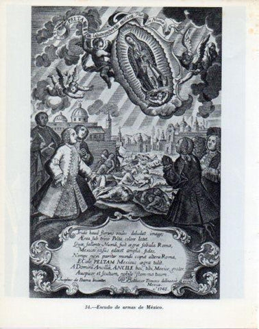 LAMINA V47966: Escudo de Armas de Mexico