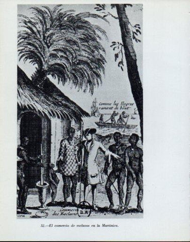 LAMINA V47963: Comercio de esclavos en la Martinica