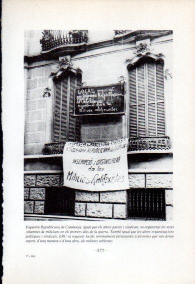 LAMINA V47747: Local requisat per Esquerra Republicana. Guerra Civil