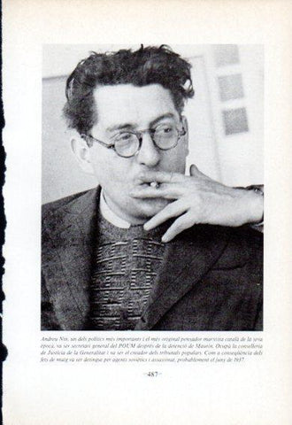 LAMINA V47738: Andreu Nin secretari del POUM