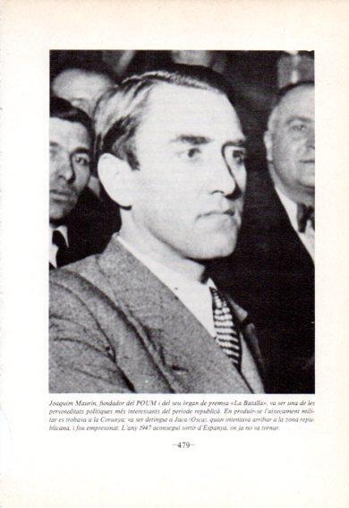 LAMINA V47737: Joaquim Maurin fundador del POUM