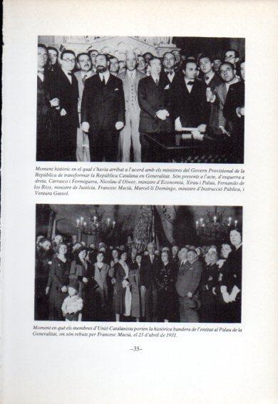 LAMINA V47765: Francesc Macia al Palau de la Generalitat abril 1931
