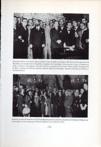 LAMINA V47765: Francesc Macia al Palau de la Generalitat abril 1931