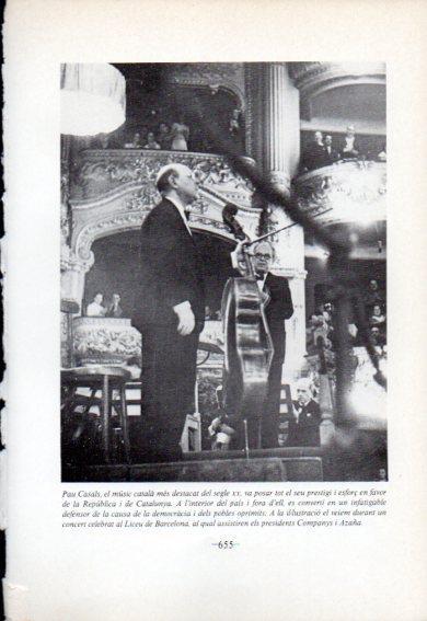 LAMINA V47757: Pau Casals al Liceu de Barcelona