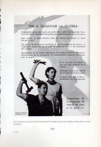 LAMINA V47756: Cartell per a guanyar la guerra. Guerra Civil