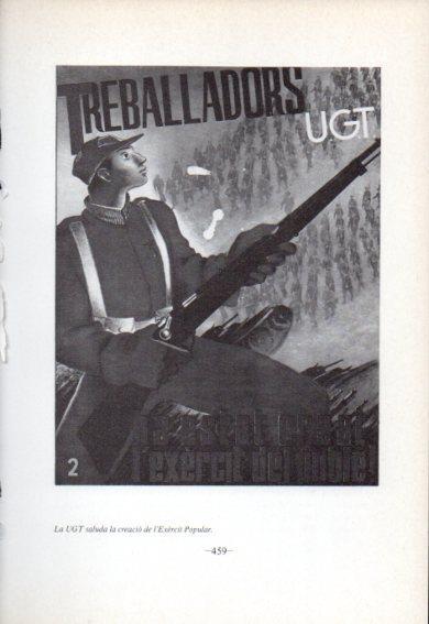 LAMINA V47733: Cartell UGT saluda la creacio de l'Exercit Popular Guerra Civil