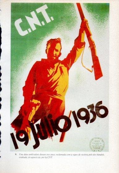 LAMINA V47711: Cartell CNT 19 julio 1936 Guerra Civil