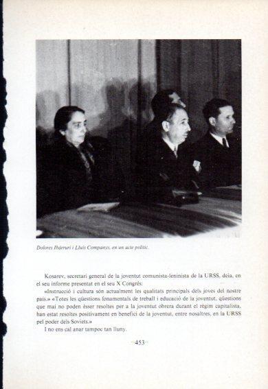LAMINA V47732: Dolores Ibarruri i Lluis Companys