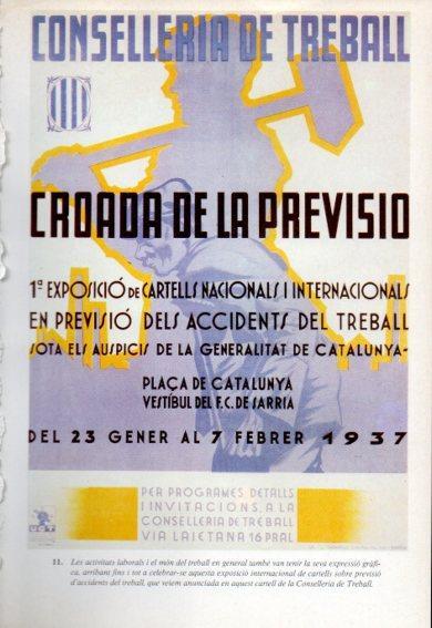 LAMINA V47714: Cartell 1 exposicio cartells a Barcelona 1937
