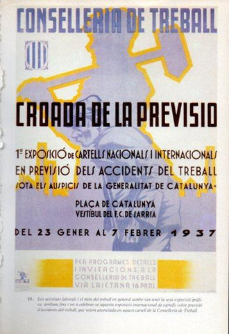LAMINA V47714: Cartell 1 exposicio cartells a Barcelona 1937