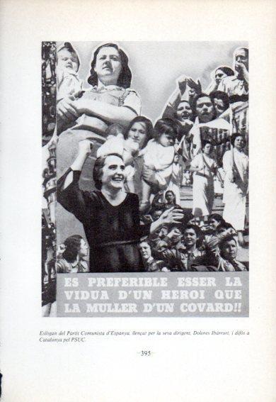 LAMINA V47726: Cartell eslogan del Partit Comunista d'Espanya Guerra Civil