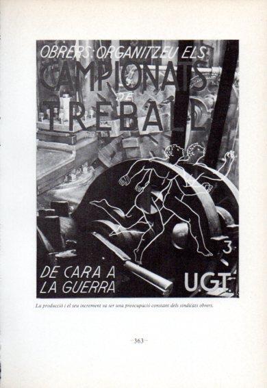 LAMINA V47723: Cartell UGT sobre produccio Guerra Civil