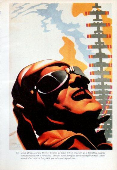 LAMINA V47720: Cartell per Josep Renau Guerra Civil
