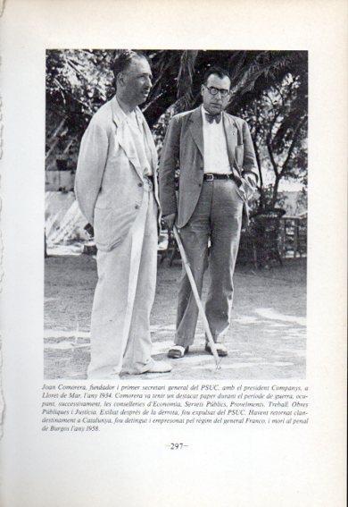 LAMINA V47719: Joan Comorera i President Companys a Lloret de Mar