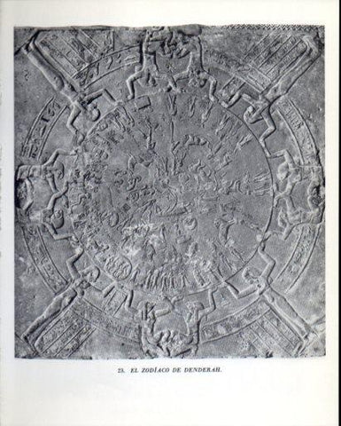 LAMINA V47816: El zodiaco de Denderah