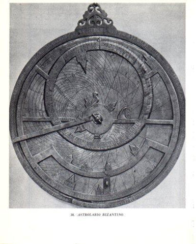 LAMINA V47823: Astrolabio bizantino