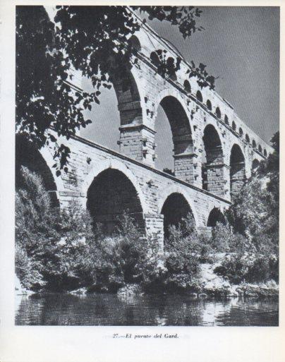 LAMINA V47851: Puente del Gard, Francia