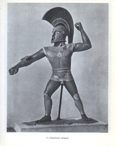 LAMINA V47837: Guerrero etrusco