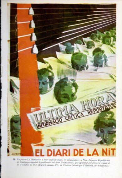 LAMINA V47783: Cartell Diari Ultima Hora 1935