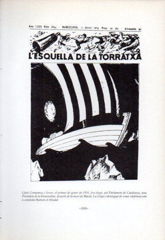 LAMINA V47775: Portada L'Esquella de la Torratxa 5 gener 1934