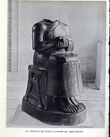 LAMINA V47808: Estatua de Gudea, llamado El Arquitecto