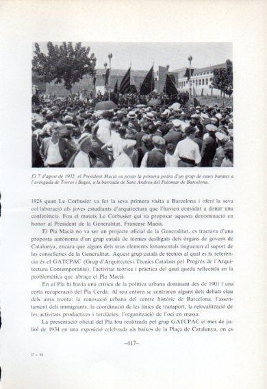 LAMINA V47801: President Macia a l'avinguda Torres i Bages de Barcelona