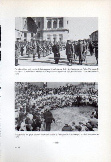 LAMINA V47795: Parada militar per la inaguracio del Museu d'Art de Catalunya 1934