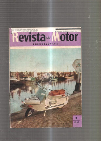 Revista del motor Checoslovaca numero 3, 1963 contiene: Vivimos en el ritmo de