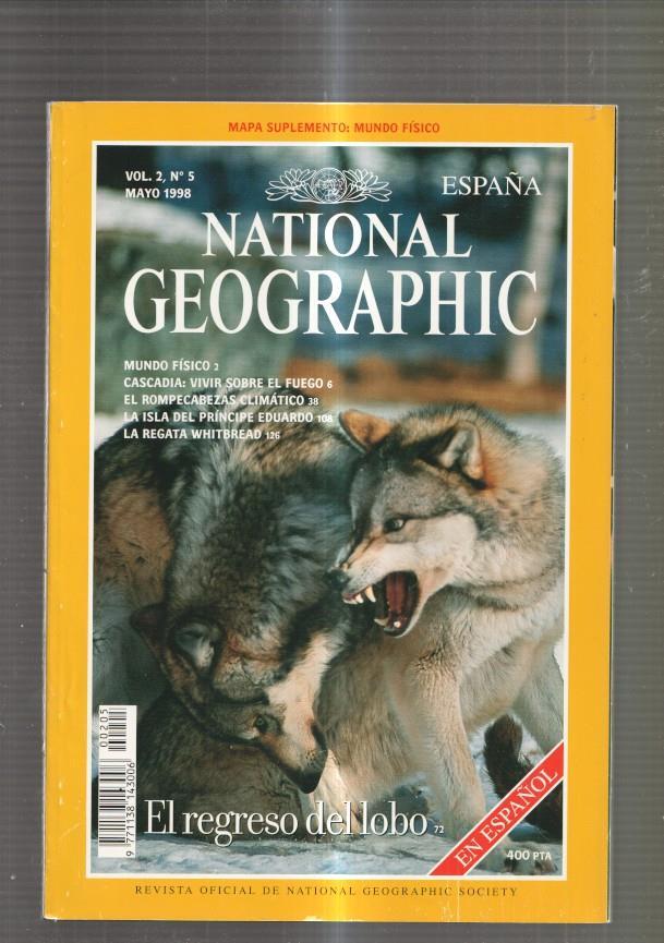 National Geographic vol. 2 numero 5: Mundo Fisico- Cascadia: Vivir sobre el
