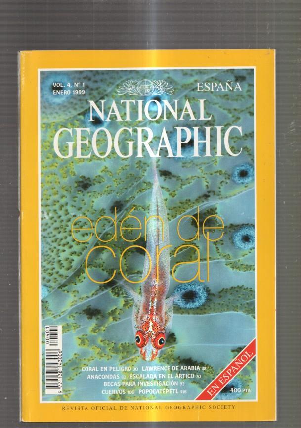 National Geographic vol. 4 numero 1: Coral en peligro- Lawrence de Arabia-