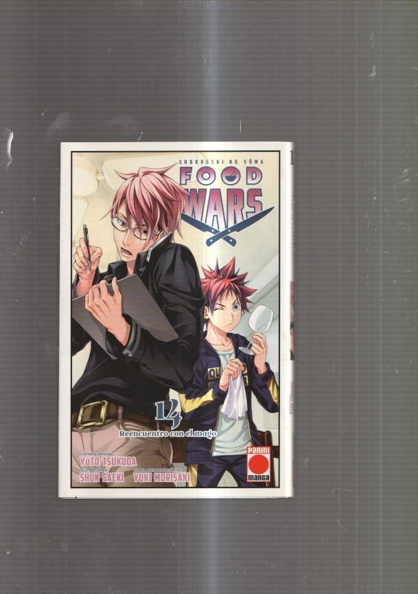 Manga: Food Wars numero 14: Reencuentro con el mago