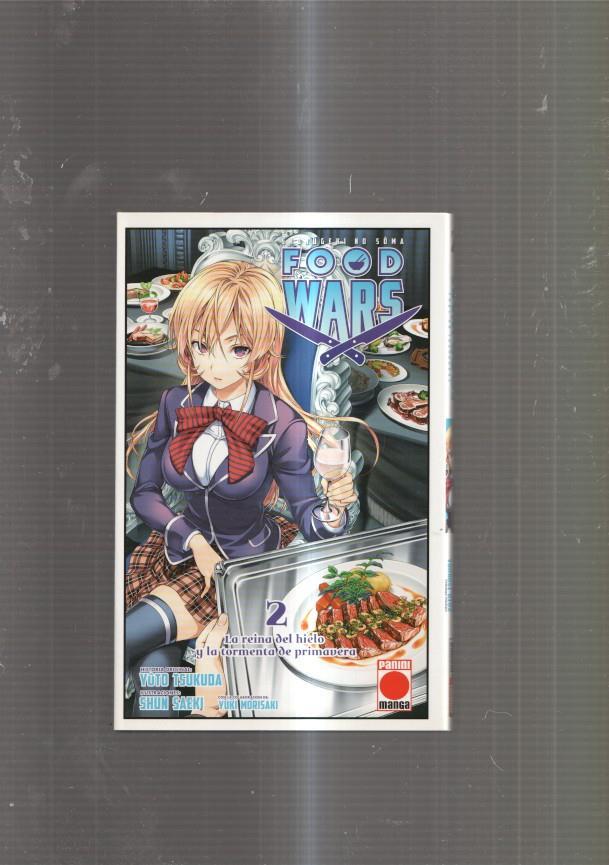 Manga: Food Wars numero 02: La reina del hielo y la tormenta de primavera