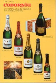 POSTAL PV12793: Publicidad cava Codorniu