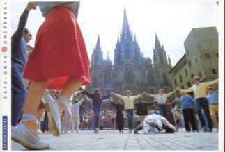 POSTAL PV12766: Catalunya Universal. Plaza de la Catedral num 1/40