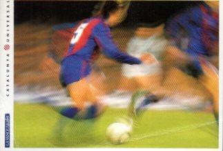 POSTAL PV12775: Catalunya Universal. Jugador en el Camp Nou num 2/47