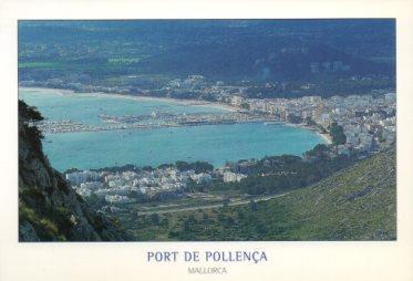 POSTAL PV12668: Port de Pollença, Mallorca