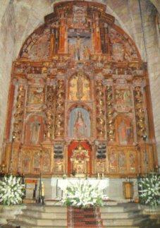 POSTAL PV12703: Retablo Barroco San Vicente de La Barquera