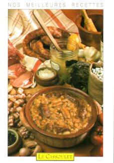 POSTAL PV12707: Receta Le Cassoulet