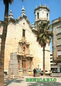 POSTAL PV12695: Iglesia en Benicarlo