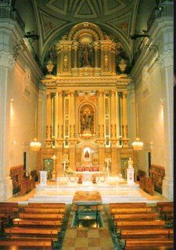 POSTAL PV12696: Interior Parroquia San Bartolome en Benicarlo