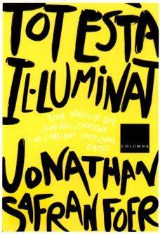 POSTAL PV12919: Portada Tot esta il·luminat per Jonathan Safran Foer