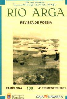 POSTAL PV12827: Revista Rio Arga XXV años de Poesia